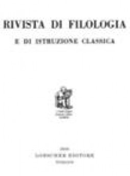 Rivista Di Filologia E Di Istruzione Classica雜志