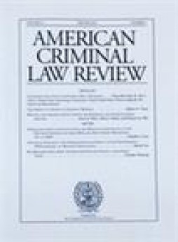 American Criminal Law Review雜志