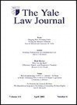 Yale Law Journal雜志