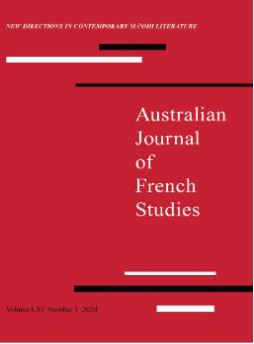 Australian Journal Of French Studies雜志