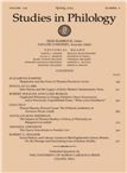 Studies In Philology雜志