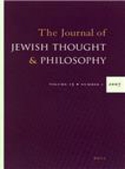 Journal Of Jewish Thought & Philosophy雜志