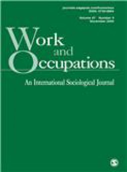 Work And Occupations雜志