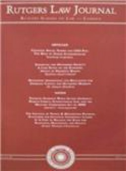 Rutgers University Law Review雜志