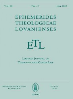 Ephemerides Theologicae Lovanienses雜志