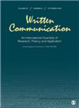 Written Communication雜志
