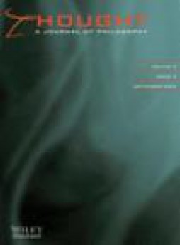 Thought-a Journal Of Philosophy雜志