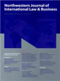 Northwestern Journal Of International Law & Business雜志