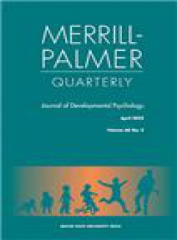 Merrill-palmer Quarterly-journal Of Developmental Psychology雜志