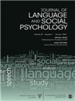 Journal Of Language And Social Psychology雜志
