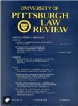 University Of Pittsburgh Law Review雜志