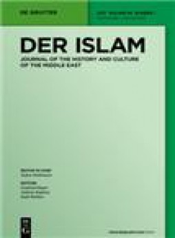 Islam-zeitschrift Fur Geschichte Und Kultur Des Islamischen Orients雜志