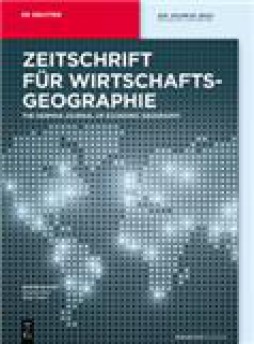 Zeitschrift Fur Wirtschaftsgeographie雜志