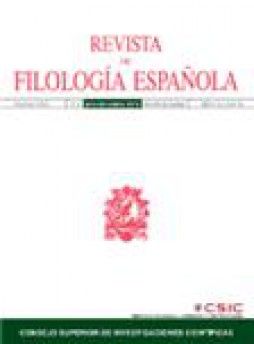 Revista De Filologia Espanola雜志