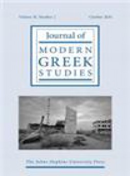 Journal Of Modern Greek Studies雜志