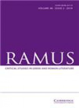 Ramus-critical Studies In Greek And Roman Literature雜志