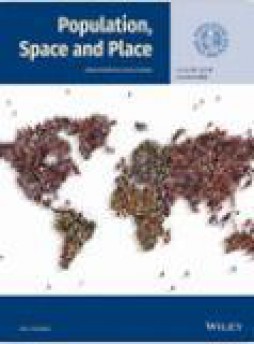 Population Space And Place雜志
