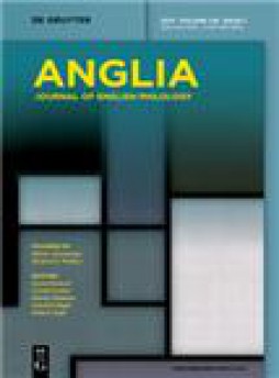 Anglia-zeitschrift Fur Englische Philologie雜志