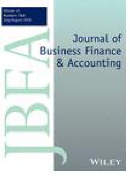 Journal Of Business Finance & Accounting雜志
