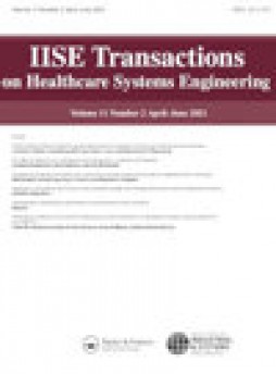 Iise Transactions On Healthcare Systems Engineering雜志