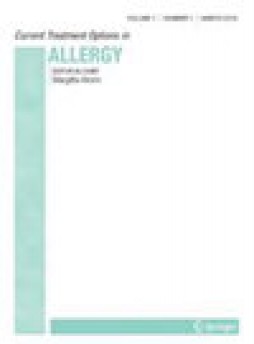 Current Treatment Options In Allergy雜志