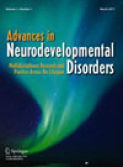 Advances In Neurodevelopmental Disorders雜志
