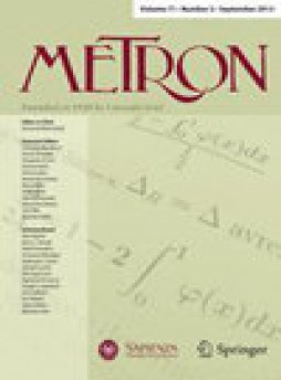 Metron-international Journal Of Statistics雜志