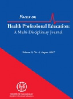 Focus On Health Professional Education-a Multidisciplinary Journal雜志