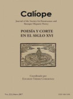 Caliope-journal Of The Society For Renaissance And Baroque Hispanic Poetry雜志