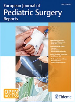 European Journal Of Pediatric Surgery Reports雜志