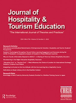 Journal Of Hospitality & Tourism Education雜志