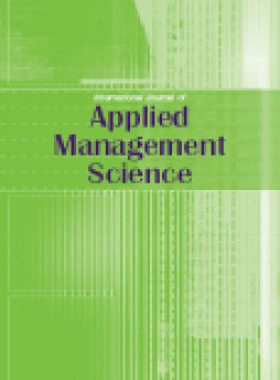International Journal Of Applied Management Science雜志