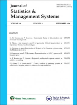 Journal Of Statistics And Management Systems雜志