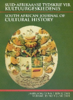 South African Journal Of Cultural History雜志
