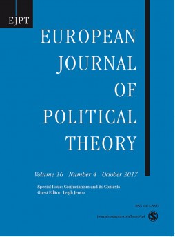 European Journal Of Political Theory雜志