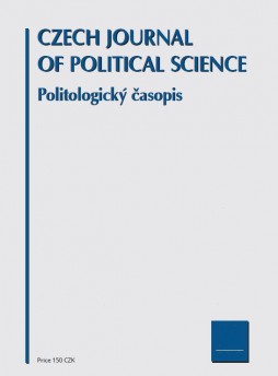 Politologicky Casopis-czech Journal Of Political Science雜志