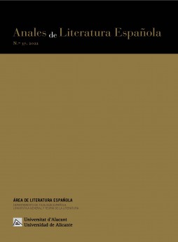 Anales De Literatura Espanola雜志